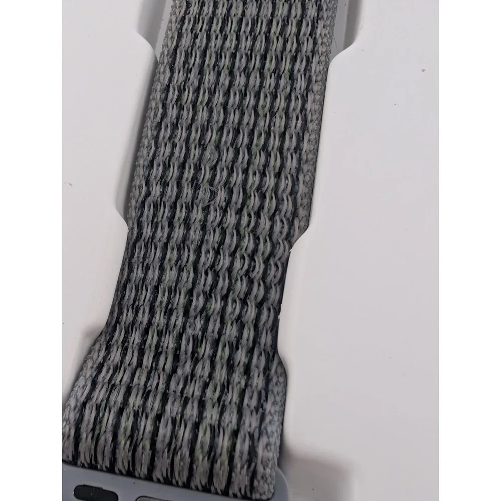 Modal Active Nylon Band Watch Strap for Apple Watch 45mm 44mm 42mm 8 7 6 5 Gray